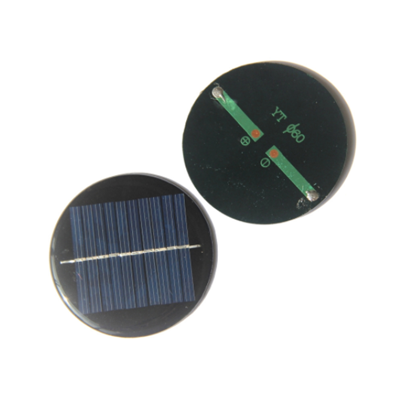 0.28W 5V solar round panel Solar drip panel Lamp board charge 3.7V Battery diameter 60MM 