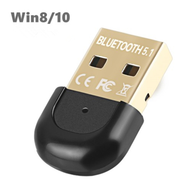 Новый USB-адаптер Bluetooth 5.1, совместимый с компьютером 5.0 Drive Free, беспроводной Bluetooth-передатчик аудиоприемника
