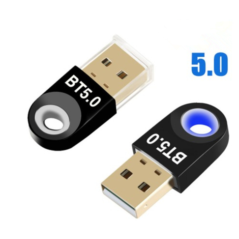 Новый USB-адаптер Bluetooth для компьютера, беспроводной Bluetooth-аудиопередатчик 5,0, Bluetooth-приемник, бесплатный привод