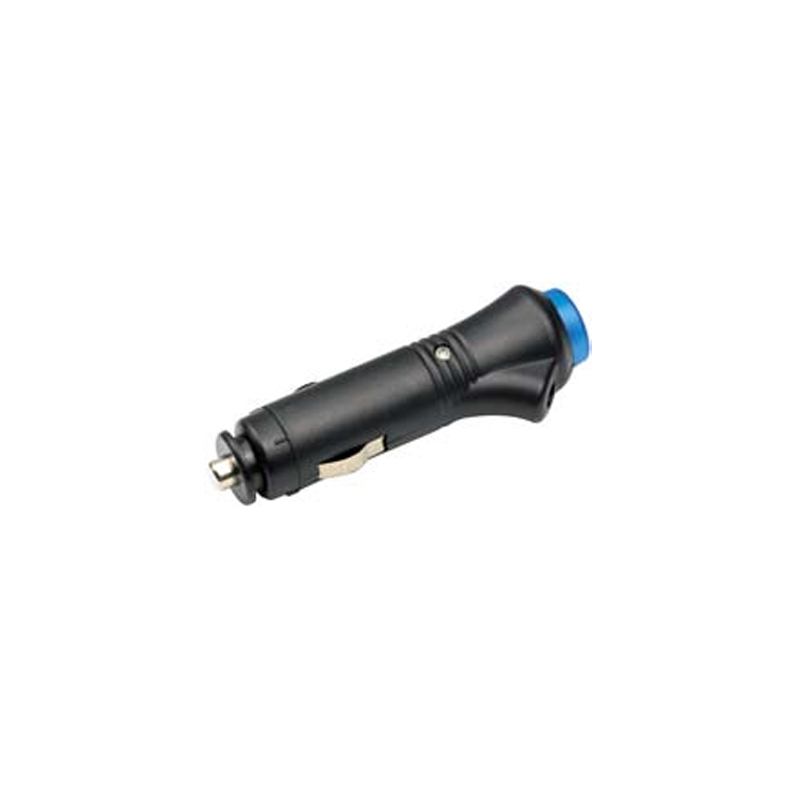 Автоматический штепсель питания 12V 3A W / LED черный