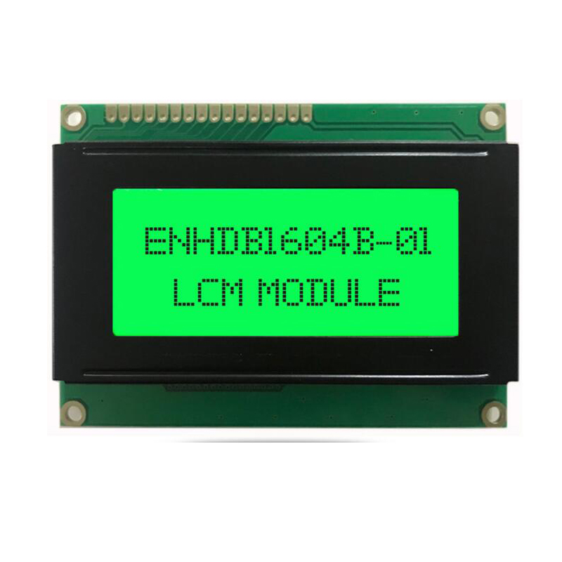 2,6-дюймовый STN желто-зеленый пленочный дисплей Производитель модуля LCM COB ЖК-экран 1604-символьный матричный модуль