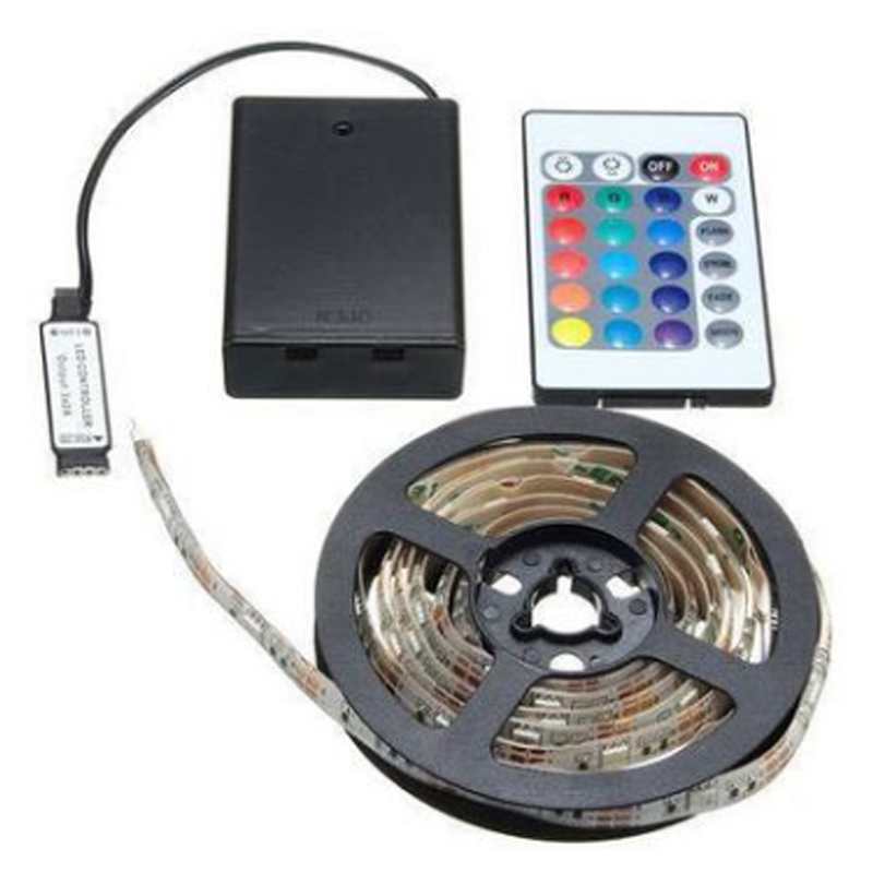 LED5v лампа низкого напряжения 5050RGBUSB с батарейным блоком может управлять игрушками, поделками и подарками на Amazon