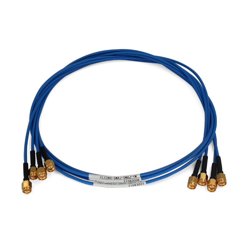 SMA RF коаксиальный тестовый кабель в сборе, стабильная амплитуда и стабильная фаза, латунный позолоченный гибкий кабель 8G.