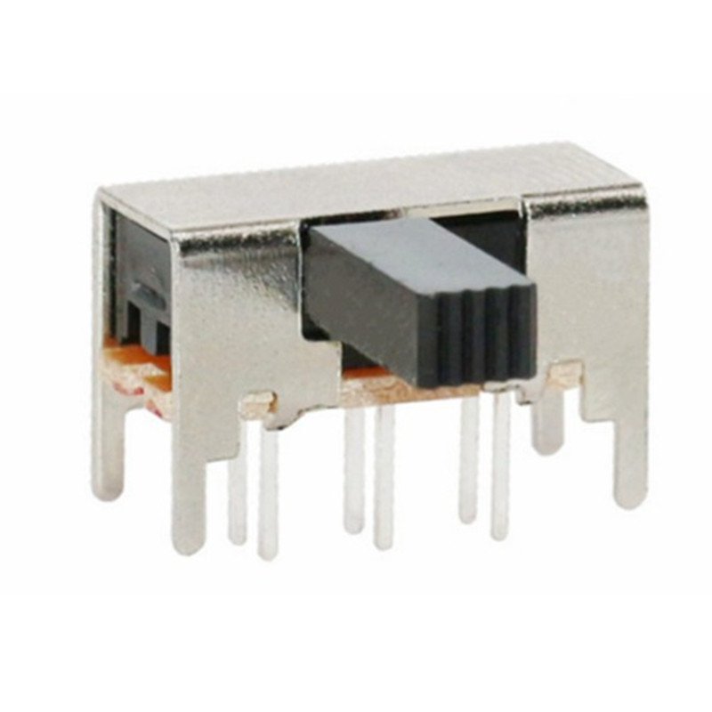 МИНИ-ползунковый переключатель 2P2T SMD SMT, 4-контактный, 2-позиционный, боковые мини-тумблеры