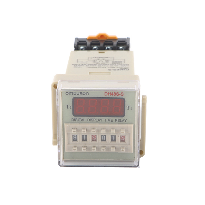 Ac 36v 110v 127v Миниатюрное Белый Герметичное реле времени постоянного тока Pcb 380v 220v DH48S - S