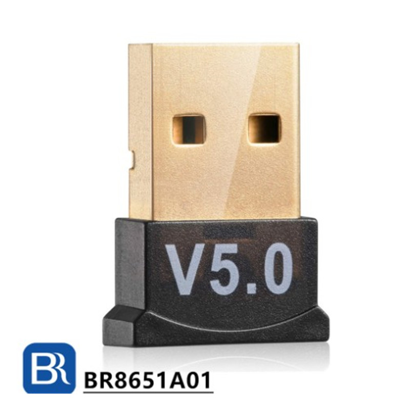 USB-адаптер Bluetooth для компьютера Bluetooth-аудиоприемник 5.0 Bluetooth-передатчик Win8/Win10 Drive бесплатно