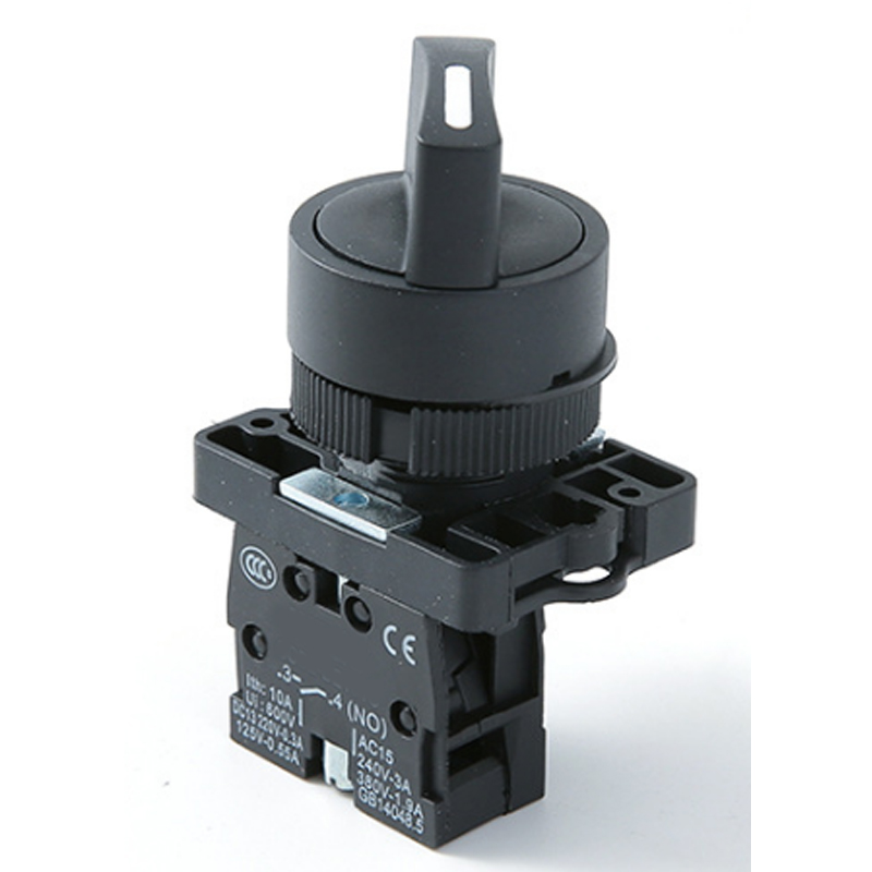 Быстрый корабль Schneider XB5AD25 22mm 1NO + 1NC 2 - битный черный переключатель