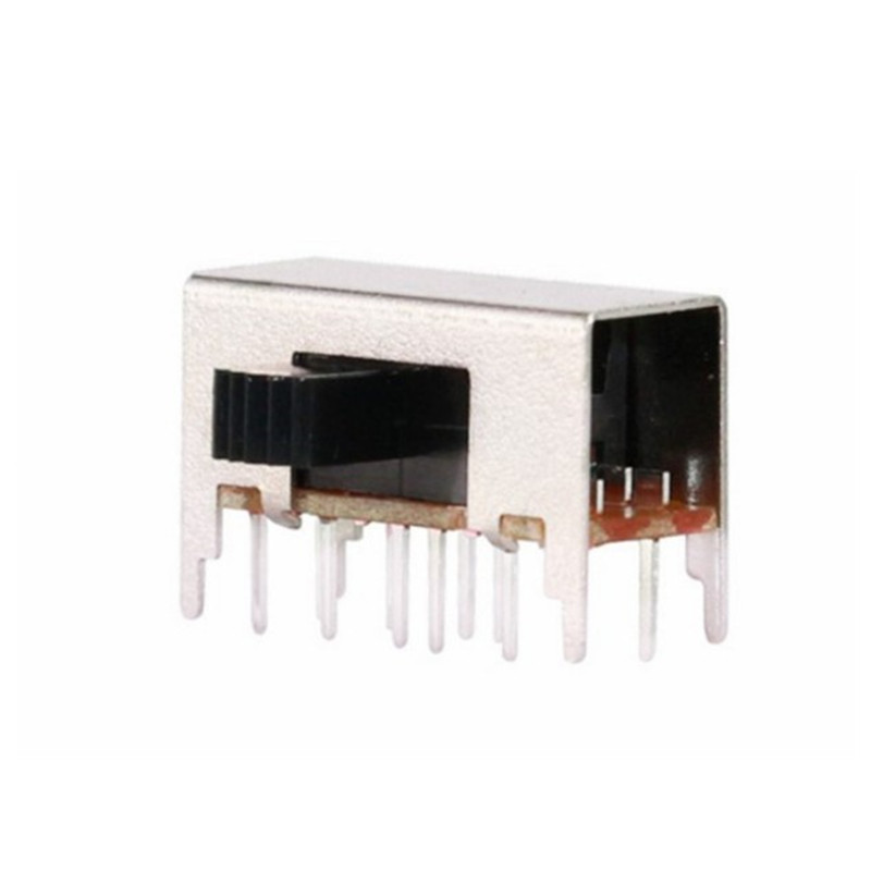 Миниатюрный 1P2T 7Pin SMD ползунковый переключатель для электронных аксессуаров DIY
