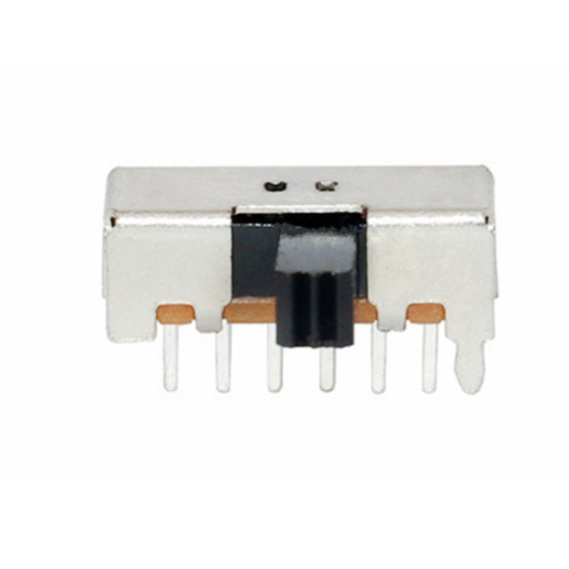 Миниатюрный 1P2T 7Pin SMD ползунковый переключатель для электронных аксессуаров DIY