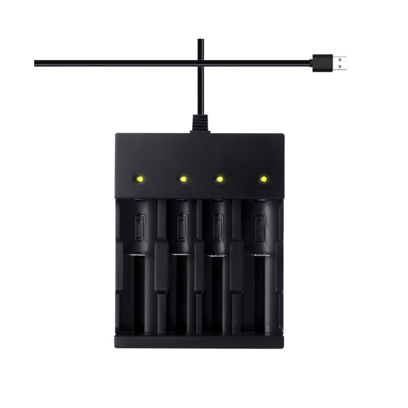 Smart универсальная последовательная шина four slot 18650 lithium battery charger 3.7V battery charger independent fast charging 21700