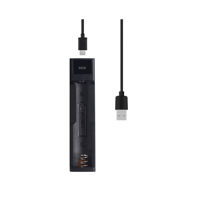 Usb18650 зарядное устройство для литиевой батареи 4,2v500ma аккумулятор для фонарика для фар с одним гнездом для сиденья, зарядное устройство