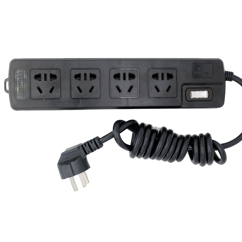 Оптовая продажа, импульсный источник питания, удлинительная розетка с 4 USB-концентраторами, удлинитель для защиты от перенапряжений