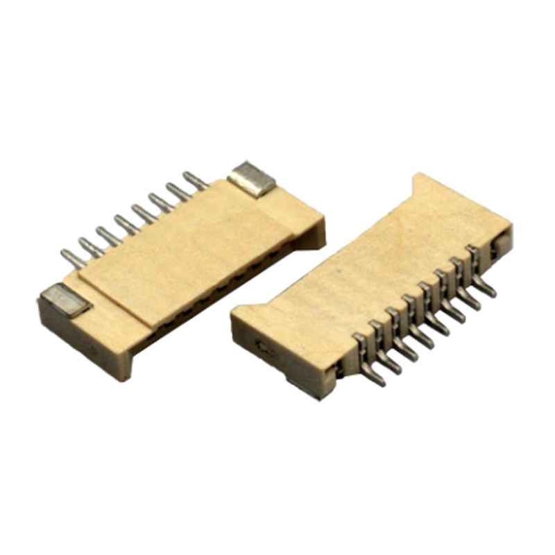 4 - 60 штырь H1.0 / 1.5 / 2.0 мм Естественный R / A smd легко поворачивающийся zif ff fpc разъем / интервал 0,5 мм ffc / fpc разъем