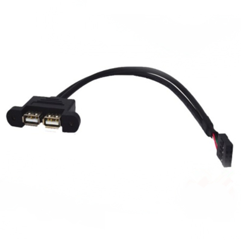 Кабель расширения DuPont 2.545p — USB2.0 с двумя портами рядом друг с другом