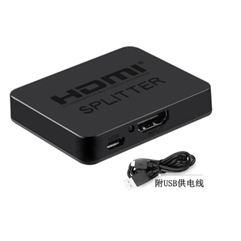 HDMI 1:2 4K * 2K распределитель HD-видео делитель частоты 1:2hdmi 1 вход 2 выхода 1 вход 2 выхода