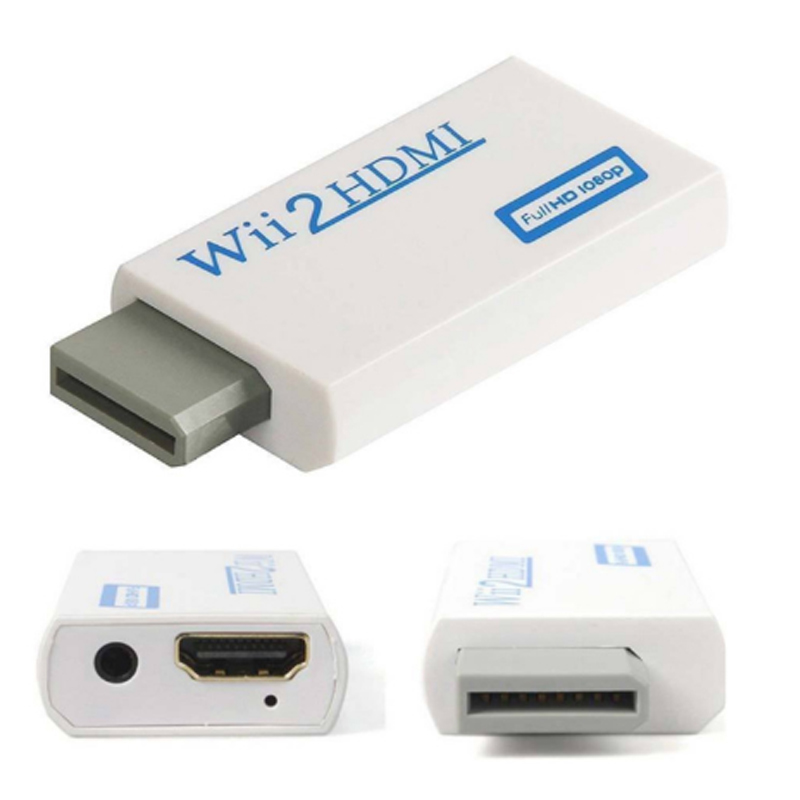 Прямая продажа с фабрики по льготным ценам Конвертер Wii в HDMI HD Wii2hdmi Конвертер Wii в HDMI