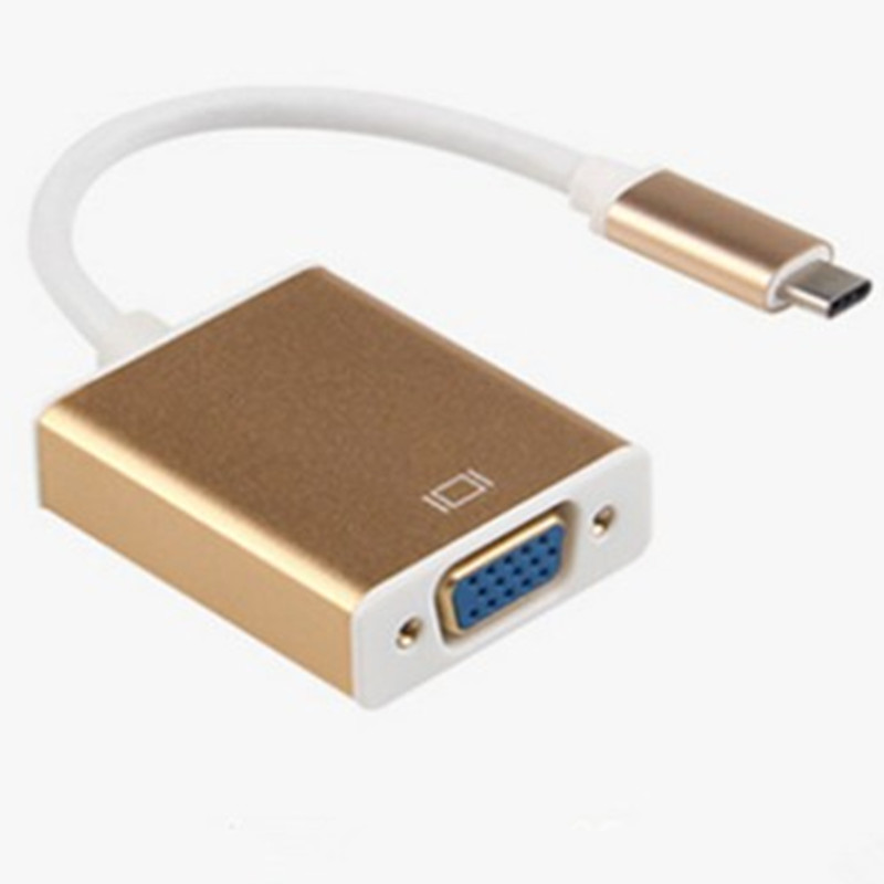 Поворотный механизм Type-C — VGA USB3.1; Передача видео с мобильного ПК в формате HD 1080p