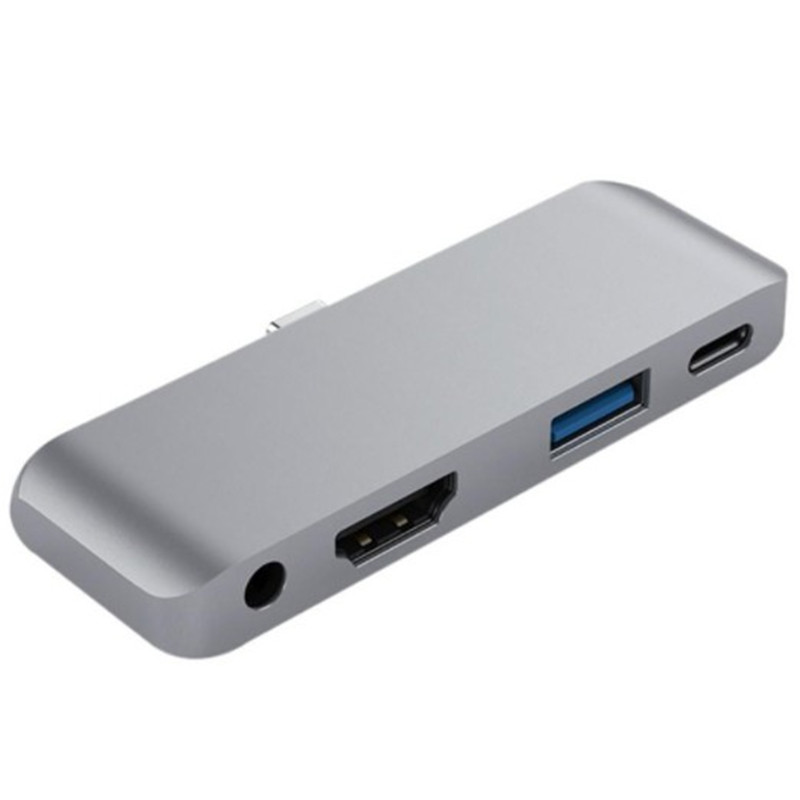 Для iPad Pro концентратор USB-C к HDMI + 3,5 + USB + PD-концентратор док-станции типа C