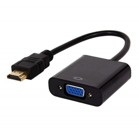 Заводской запас HDMI-VGA с адаптером HD-аудио 1080p Кабель HDMI-VGA