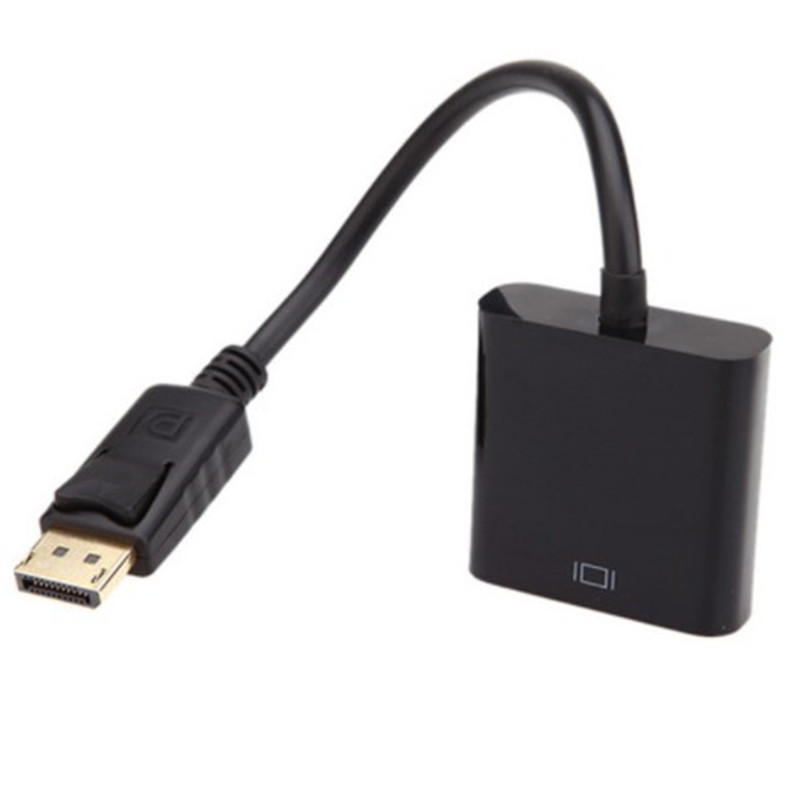 Большой адаптер DP-HDMI DisplayPort-HDMI, черно-белый