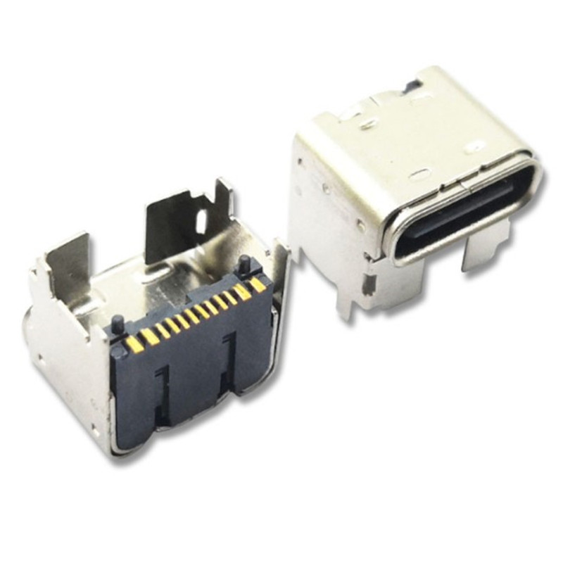 Оптовый пластырь Usb3.1 Тип - C 16pin + 4.3 розетка универсальная последовательная шина разъем 3.1