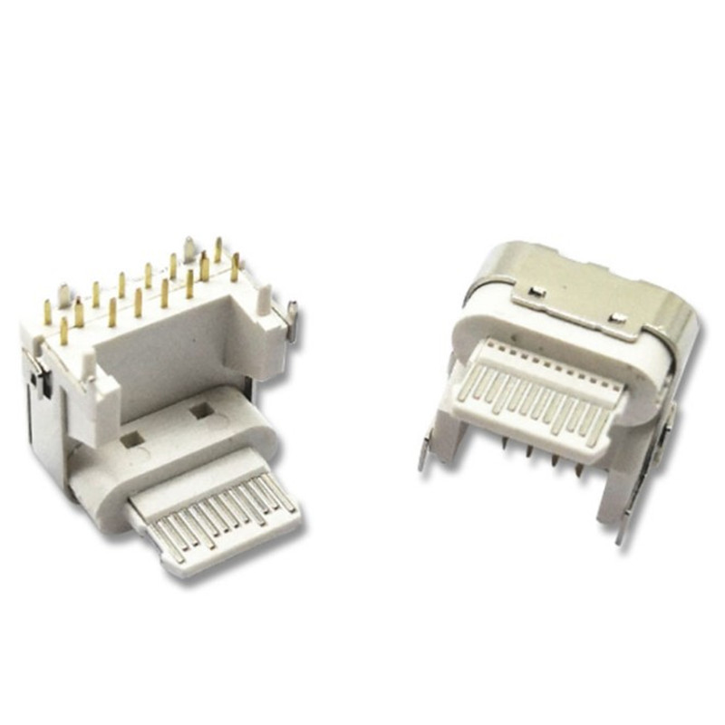 Usb3.1 CF 16pin Подъемная розетка для iPhone, разъем для зарядки iPhone 18 Вт