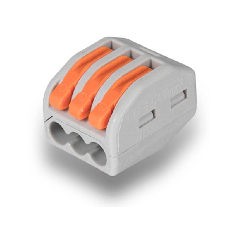 250V 5 из 5 цветных пластиковых толкателей быстрое соединение проводов для светодиодного освещения