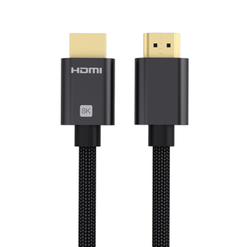 Новый металлический кабель HDMI HD версия 2.1 8k @ 60 Гц HD кабель компьютерный кабель HDMI кабель