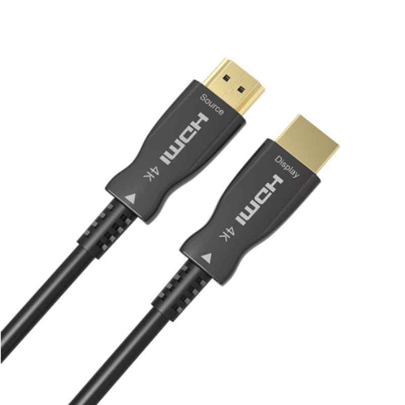 оптоволоконный кабель HDMI AOC кабель 3D компьютер с большим экраном 4K инженерный удлинительный кабель 1-100 метров