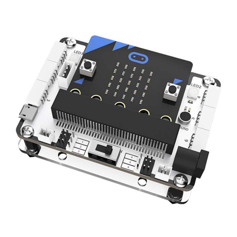 плата расширения micro:bit, материнская плата для графического программирования Python, образовательный комплект для изготовления плат для разр�