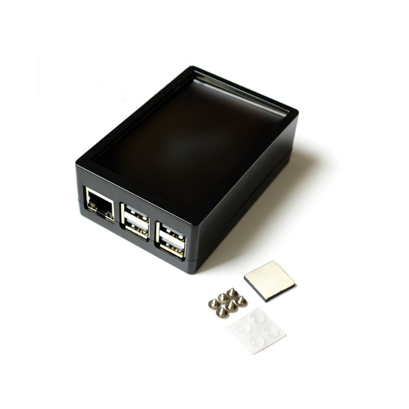 Raspberry Pi 4B 3,5-дюймовый резистивный ЖК-дисплей Raspberry Pi с сенсорным экраном, корпус из АБС-пластика