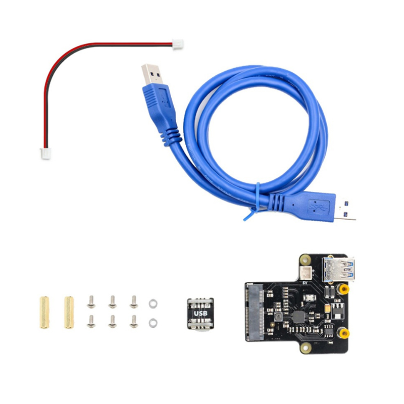 Raspberry Pi X850 mSATA SSD Плата расширения жесткого диска NAS Идеальное решение для хранения данных с поддержкой до 1 ТБ