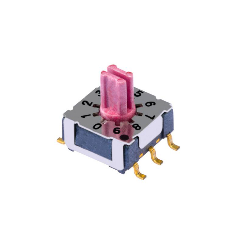 7.2X7.2 SMD 10-скоростной 16-скоростной поворотный кодирующий переключатель