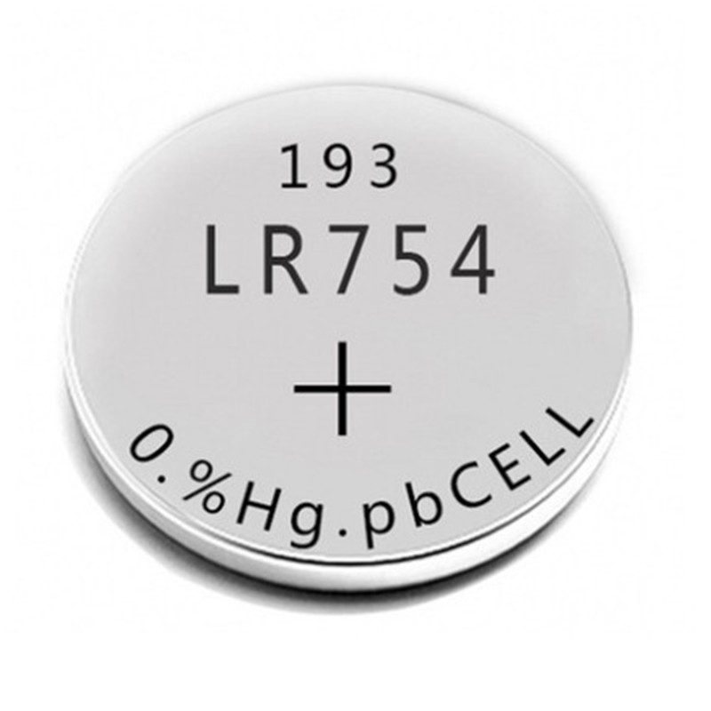 Пуговицы батареи AG5 1.5V Пуговицы батареи большой емкости LR754 Пуговицы игрушечные батареи