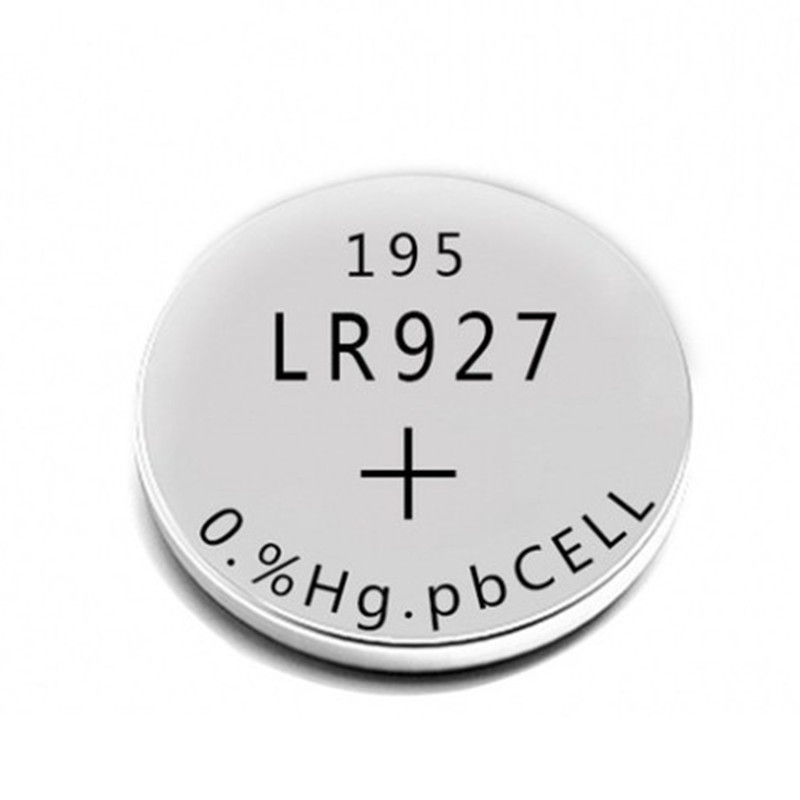 AG7 Экологически чистые пуговицы батареи LR927 Щелочные пуговицы батареи часы батареи